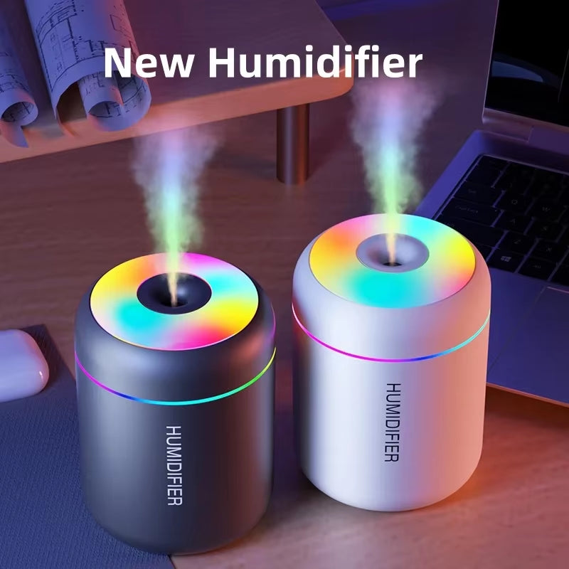 Mini Difusor Humidificador USB Para Coche Y Hogar