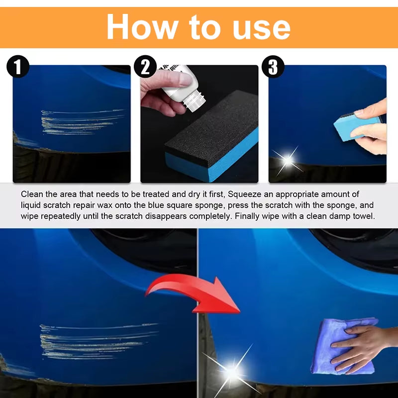Removedor De Arañazos Para Coche · Kit Pulidor Profesional
