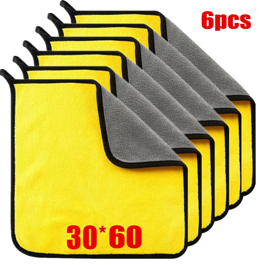 Toallas De Microfibra Premium Para Coche (Pack)