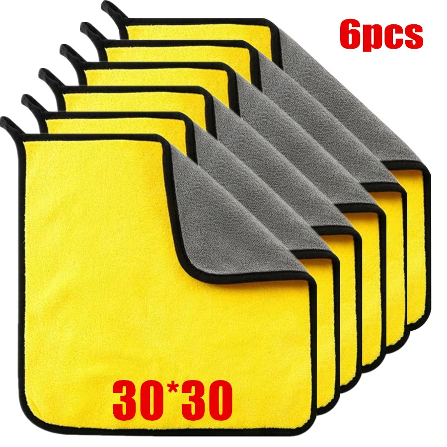 Toallas De Microfibra Premium Para Coche (Pack)