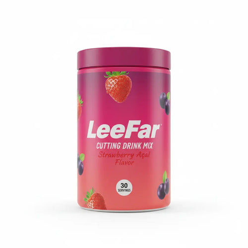 Leefar Cutting Drink Mix –| Strawberry Açaí Flavor – 30 Servings Chubi